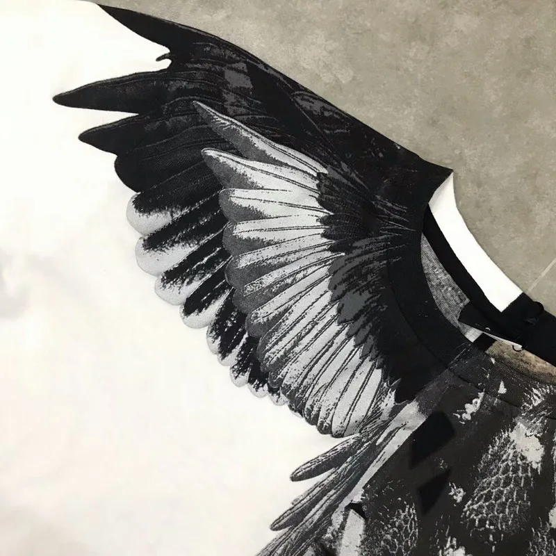 2019SS VIVAMB MB BURLON WING TEE TSHIRT COTTON NON-ELASTIC MB110601 OVER SIZE XXS-L
