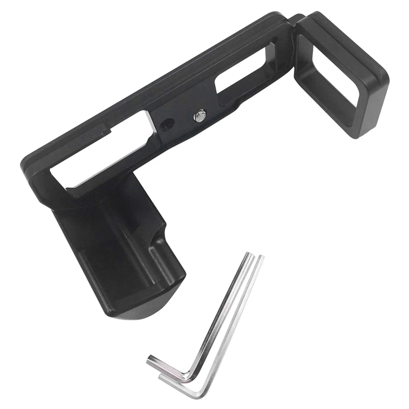 NEWYI металл QR Quick Release L Plate кронштейн крепление камеры Вертикальная ручка для Olympus EM10 III рукоятка