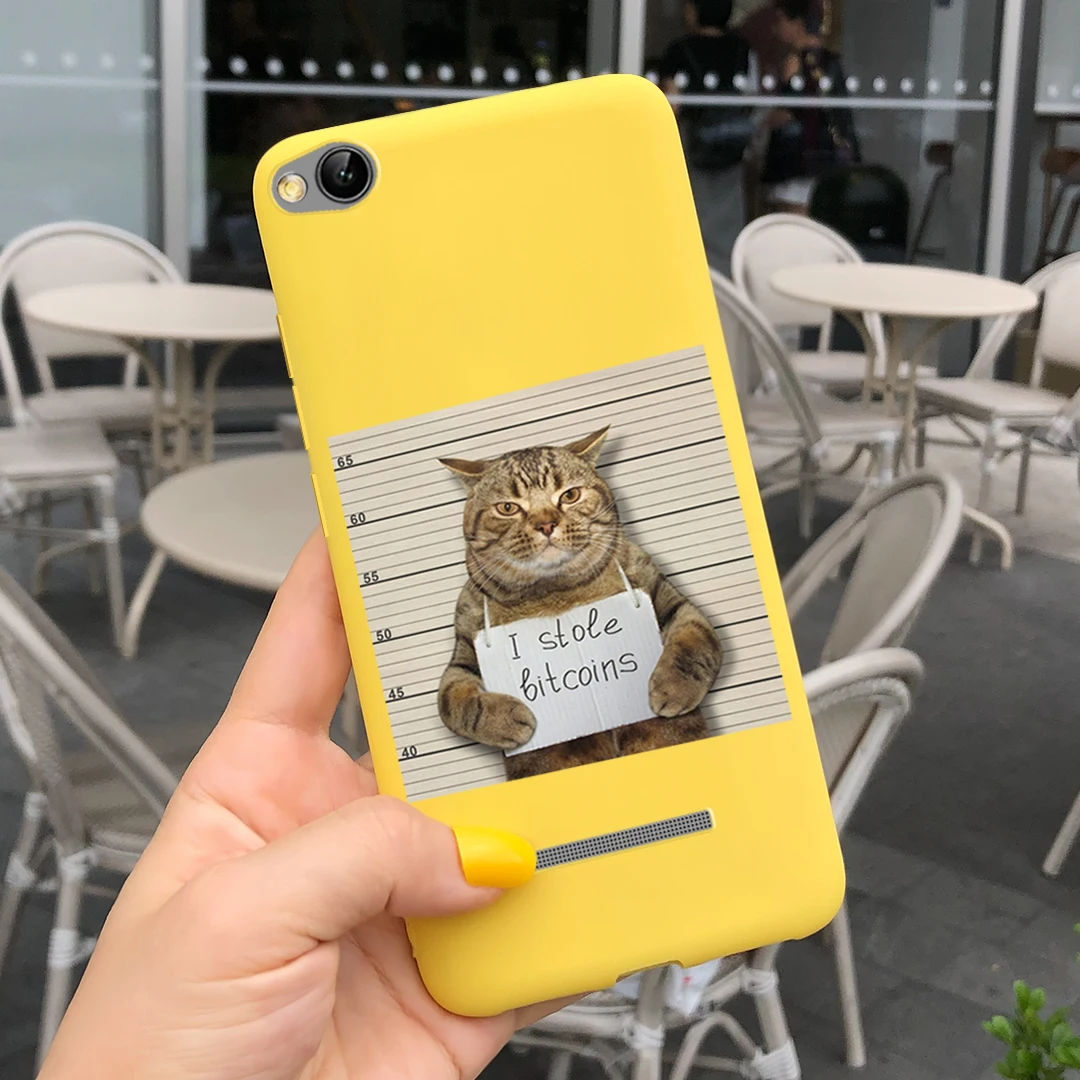 Lovely Cartoon Silicone Phone Case - Candy Color Soft Cover