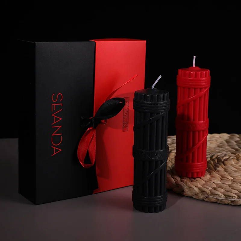 Bdsm Sex Candles Semanda Roman Column Low Temperature Candle SM Props Couple Adult Foreplay Flirting Stimulating Sex Candle
