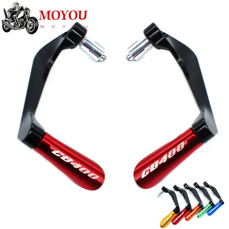 

For Honda CB400SF CB400SS CBR400F CB400 CB 400 919 Motorcycle Handlebar Grip Guard Brake Clutch Levers handguards 22mm Protector