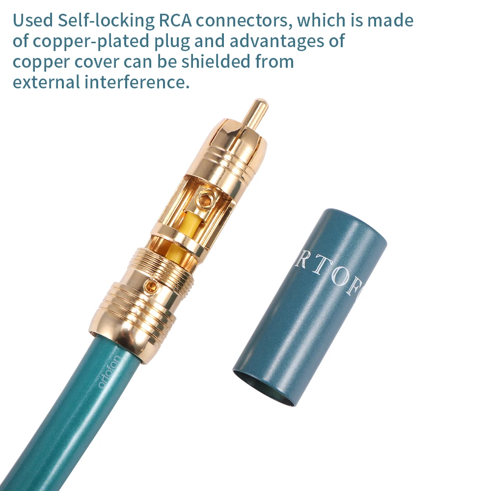 Новый высокочистый провод из чистой меди кабель RCA высококлассный усилитель