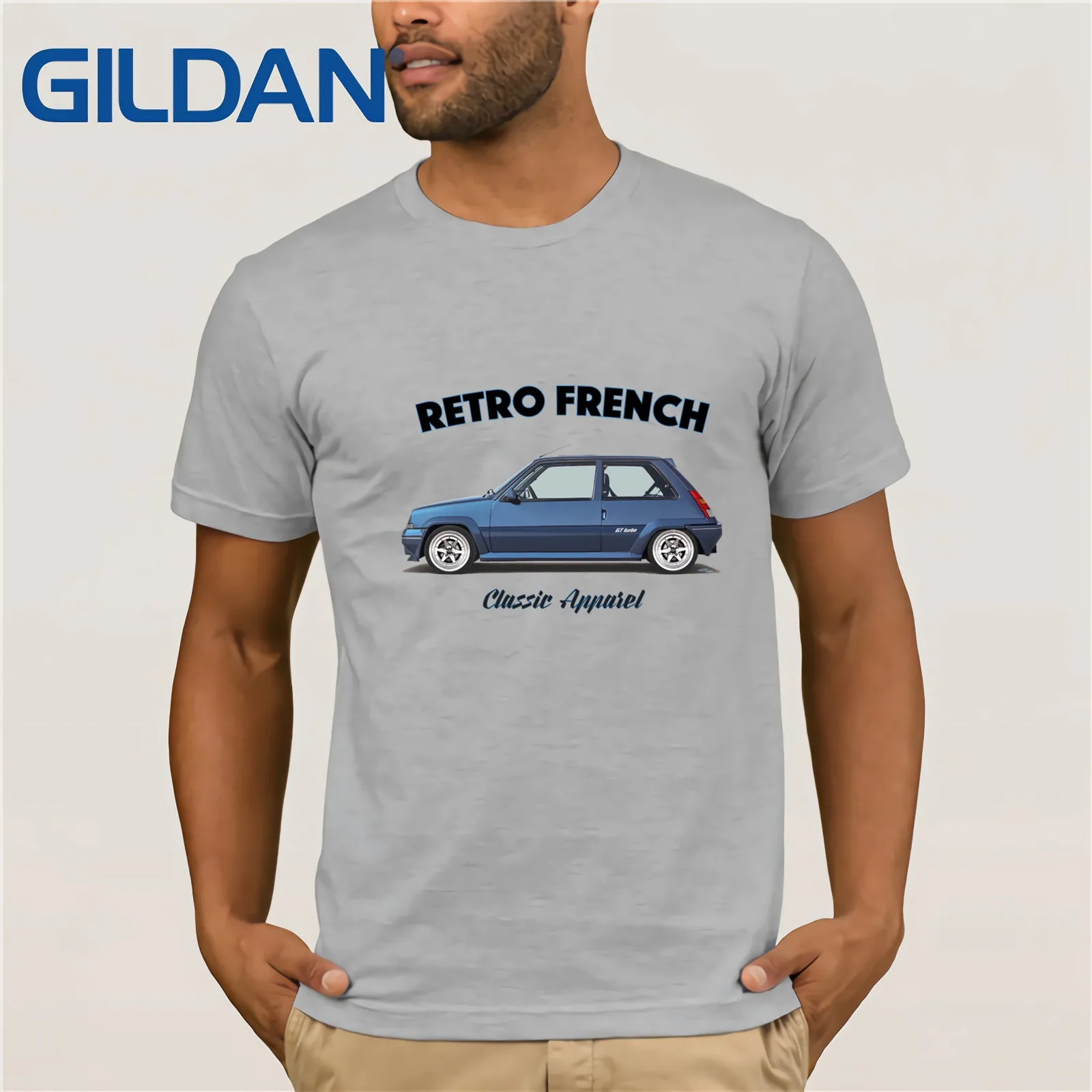 2018 Горячая продажа супер мода RENAULT 5 GT турбо футболка. Ретро французский.