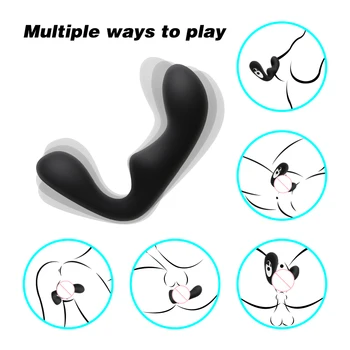 Anal Vibrator For Women 12 Speeds Remote Control Prostate Massager Male Butt Plug dilator Prostata Stimulator Anal Sex Toys 2