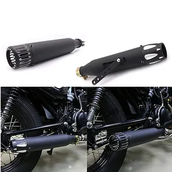 

Universal Black 37mm 40mm 42mm 45mm Slip-On Exhaust Muffler Megaphone Motorcycle For Harley Chopper Touring Dyna
