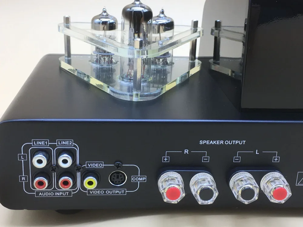 Английский Настольный TM6 ламповый амплитfier 6N2 cat-eye TM6 hifi с AKISUI 4 дюймов книжная полка динамик DVD плеер fever комбинация