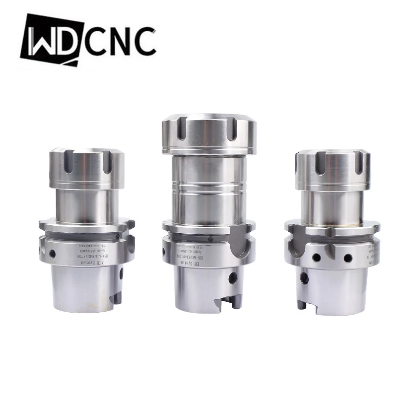 Пружинный цанговый патрон HSK63A ER ER11 ER16 ER20 ER25 ER30 ER40 70L 100L 150LCNC хвостовик фрезерный