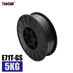 Bobine de fil à souder MIG, fourré en acier doux sans gaz, E71T GS mm 0.8mm 1.0mm 1.2mm 5KG 