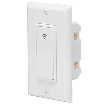 

Smart Light Switch Wifi Light Switch Remote Control Wireless Smart Switch with Timer for Fan and Light Works with Alexa and Goog