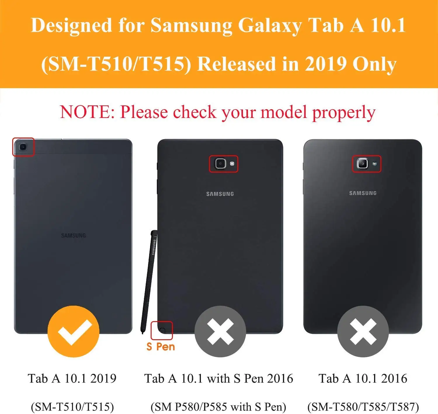Чехол для Samsung Galaxy Tab A 10 1 2019 T510 T515 SM высокое качество кожаный чехол Смарт флип