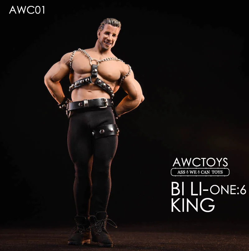Для коллекции AWCTOYS AWC01 1/6 весы Bi Li King Head Набор для лепки и одежды аксессуары для 1" M35 Muscler Мужской Корпус