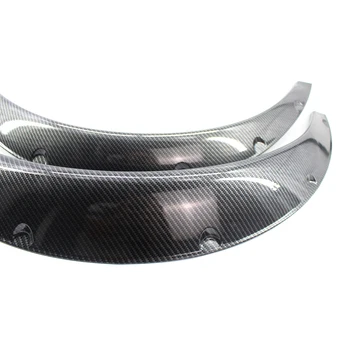 

4 Pcs Car Fender Flares Arch Wheel Eyebrow Protector/mudguards Sticker