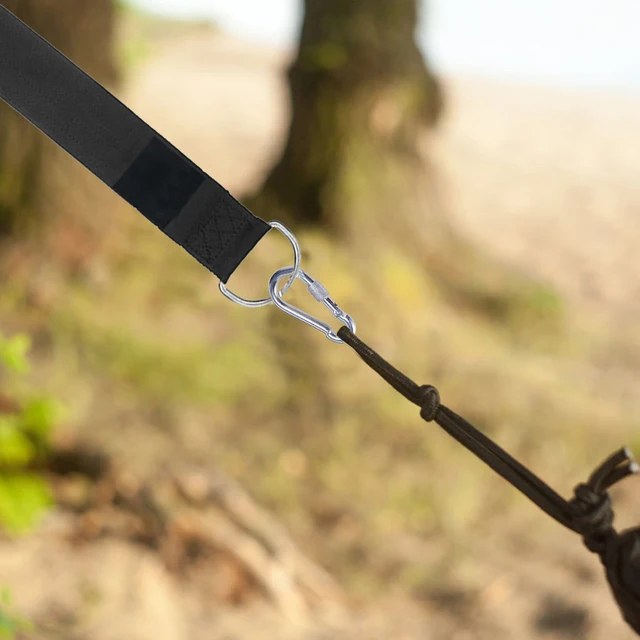550kg Anging Kit Hook Load Capacity Outdoor Swing Hammock Tree Hanging W/Straps Carabiner Camping Fittings Accession 4
