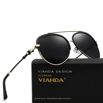 

VIAHDA High quality Anti glare Polarized Aluminum Sunglasses hot Men's brand new Sun glasses