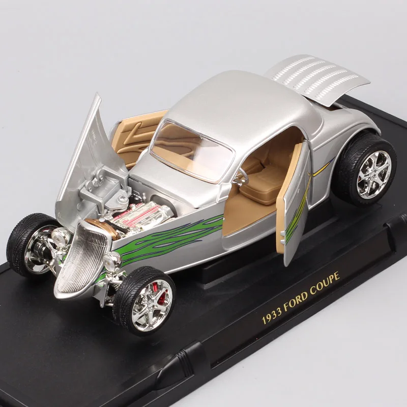 1/18 весы классика старый ретро 1933 модель ford B Coupe тип 18 Tudor литые автомобили металлическая модель игрушечный автомобиль для детей коллектор