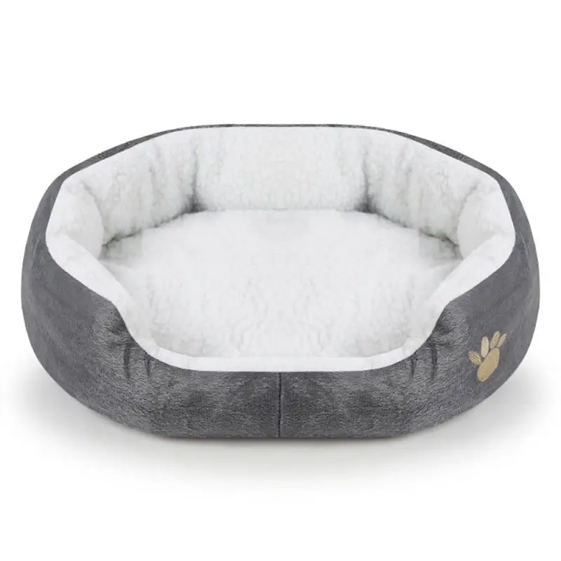Short Plush Super Soft Dog Bed Pet Kennel Round Sleeping Bag Lounger Cat House Puppy Kitten Winter Warm Sofa Basket Mats Short Plush Super Soft Dog Bed Pet Kennel Round Sleeping Bag Lounger Cat House Puppy Kitten Winter Warm Sofa Basket Mats