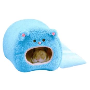 

Small Animal Pet Rabbit Hamster House Bed Rat Squirrel Guinea Winter Warm Hanging House Cage Hamster
