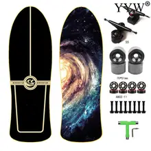 32inch S5 4 Wheel Surf Skateboard Complete Outdoor Land Surf Smooth For 7 Plies Maple Wood Sport Adult Abec-9 Men Training Ski