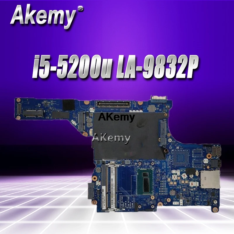 

Quality mainboard For Dell E5440 Laptop motherboard i5-5200u/i5-5300u VAW30 LA-9832P 100% Tested