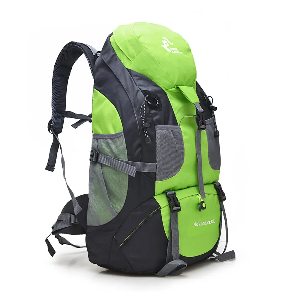 

50L Mountaineering bag Outdoor Hiking Walking Backpack Large Capacity Rain Waterproof