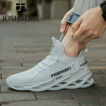 

JOSHBERG Fashion Design Leisure Men's Shoes Comfortable Men Trainers Leisure Men Shoes Sneakers Zapatos Deportivos Para Hombre
