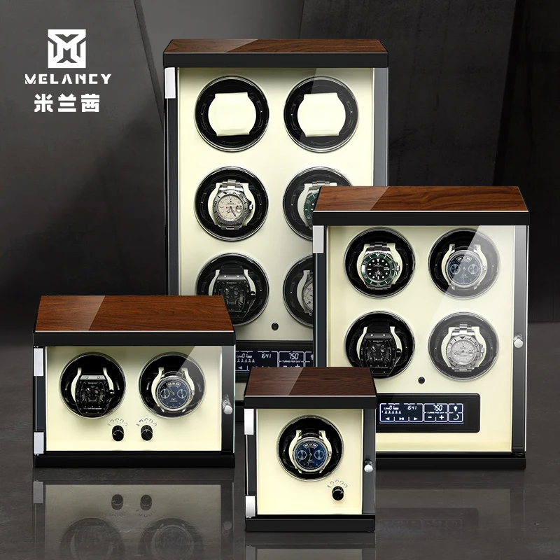 

New Arrival White Watch Winder for automatic watches watch box automatic winder storage display case box