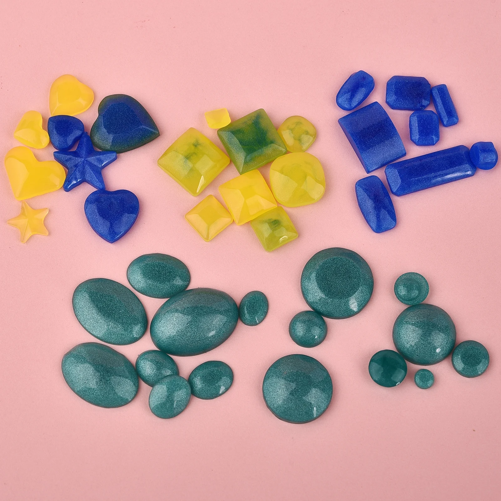 Pendant Silicone Mold Round Heart Drop Eraings Resin Mold For Necklace Keychain DIY Crystal Epoxy Resin Jewelry Making