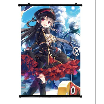 

Maitetsu Hachiroku Cloth Poster Wall Scroll Home Decoration 60x40cm Anime