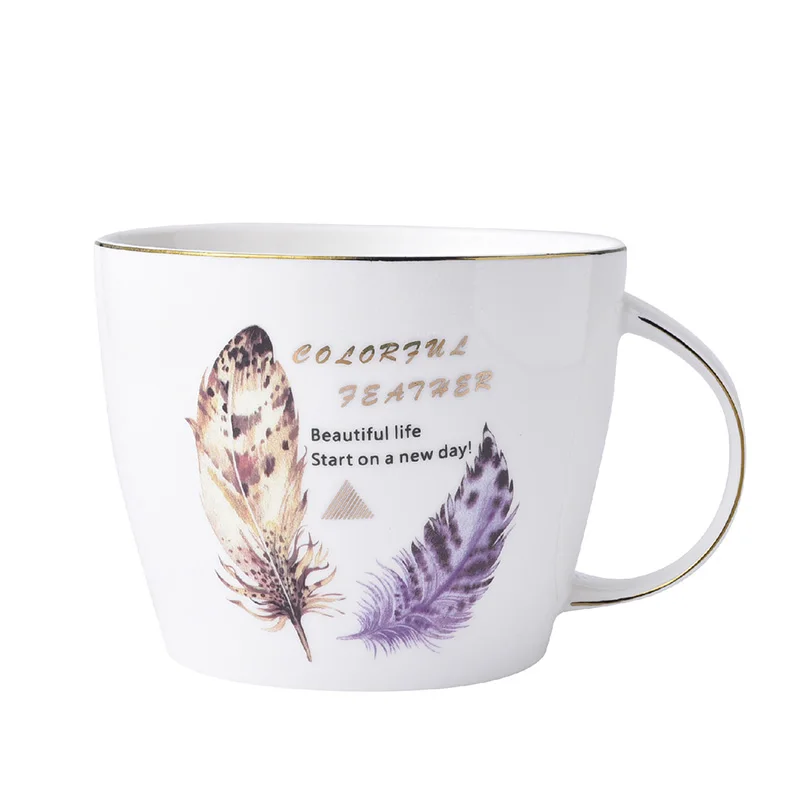 Белая керамическая кружка Mugg, производственный офис, ТВ, Геометрическая кружка для путешествий, индивидуальная портативная кофейная кружка, сборка-на GG50mk