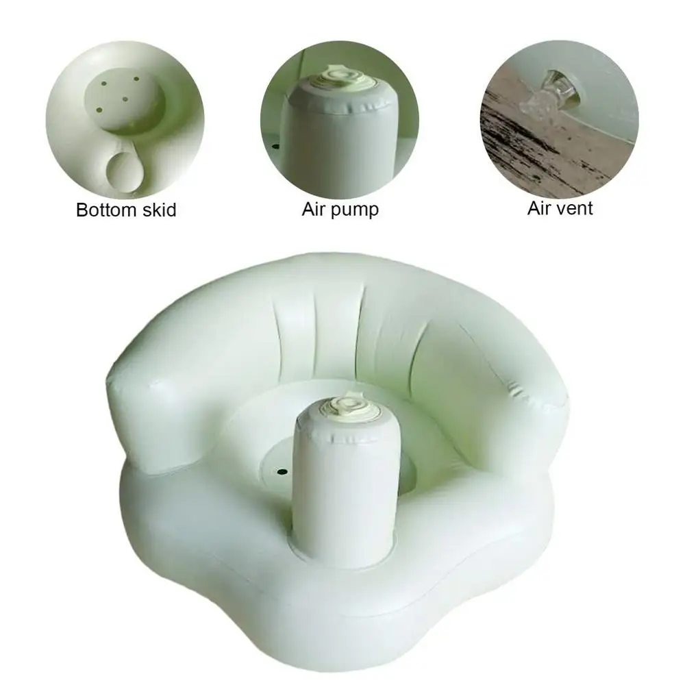 Funny Design Inflatable Baby Kid Children Sofa Widened Thickened Comfortable Portable Baby Learn Seat Sofa Chair