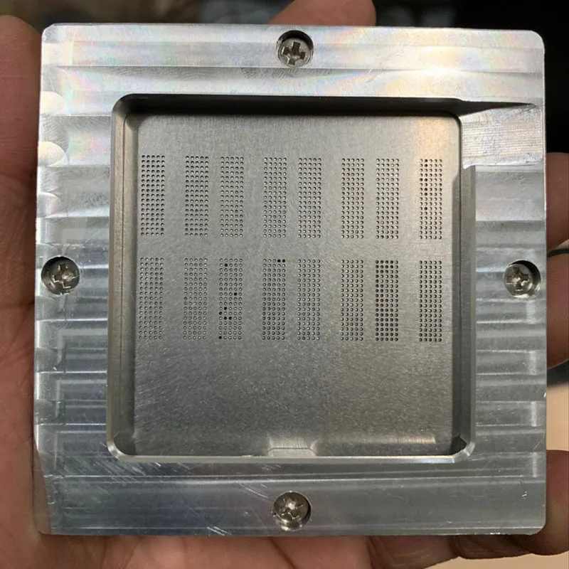 SAYTL 8 в 1 наборы трафаретов для пайки BGA DDR5/DDR5X/DDR6 Оловянная платформа посадки