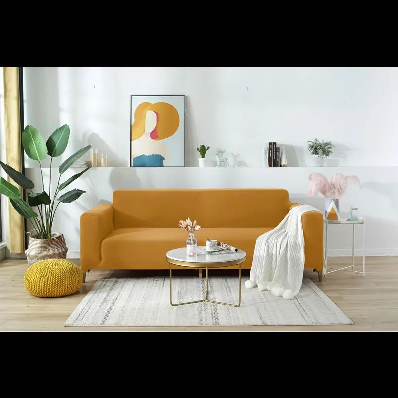 Стрейч Slipcovers Ice Шелковый секционный эластичный стрейч диван для гостиной диване крышка L форма 2 сиденья