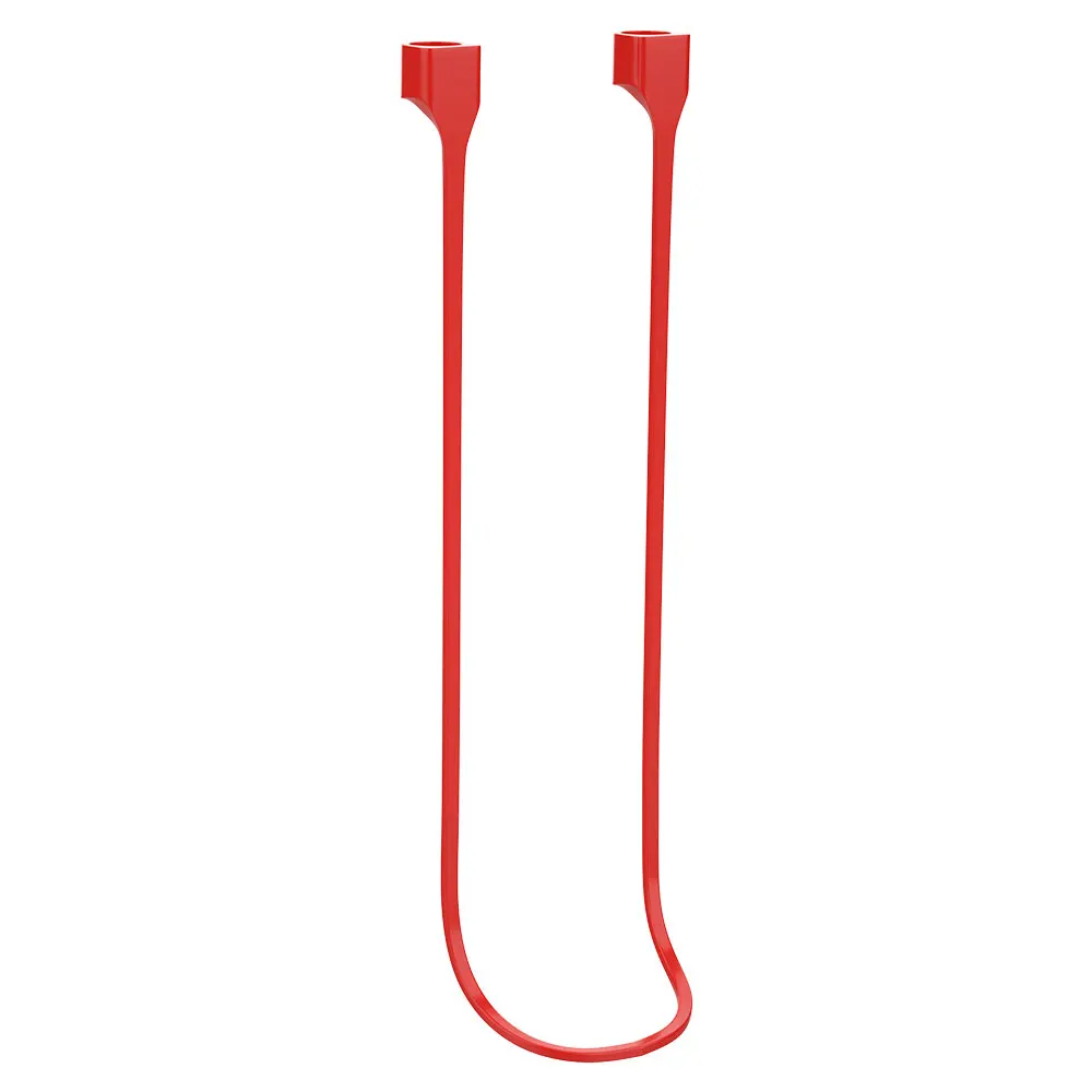 Магнитный ремешок для наушников Essager для Apple Airpods Airpod анти-потерянный ремешок петля веревка для Air Pods Pod Силиконовые Аксессуары - Цвет: Красный