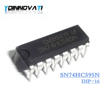 

100/lot SN74HC595N 74HC595 74HC595N DIP-16 IC