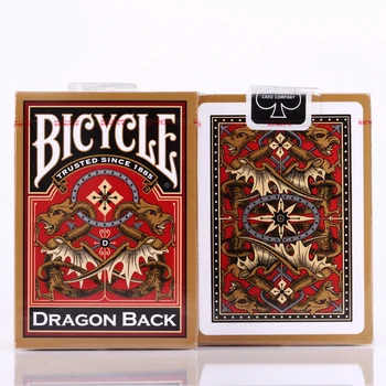 

1 deck Bicycle Cards Gold Dragon Playing Cards Regular Bicycle Deck Rider Back Card Magic Trick Magic Props