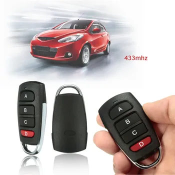 

433.92mhz Garage Gate Universal Wireless Remote Control For Fixed Code Transmitter Keychain Opener Command Good Quality