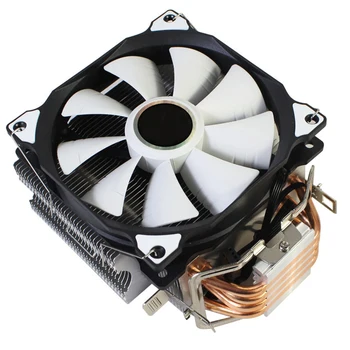 

Copper Tube CPU Cooler Mute CPU Cooling Pipe 12cm Fan PU Cooling Set Heat-pipes freeze Tower Cooling System CPU Cooling Fan