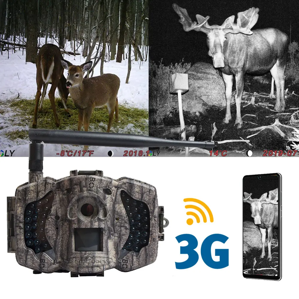 

hunting camera 3g Boly 36MP 1080P wireless cellular trail camera cloud service 940nm infrared IR photo traps support 3G 2G