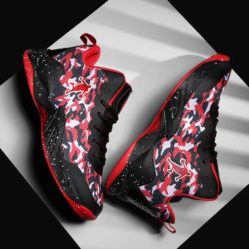 Мужские баскетбольные кроссовки Colorways дышащие Нескользящие мужские спортивные