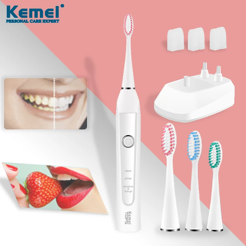 

Electric toothbrush sonic Toothbrush top quality smart chip Toothbrush head can replace whitening health best gift 5