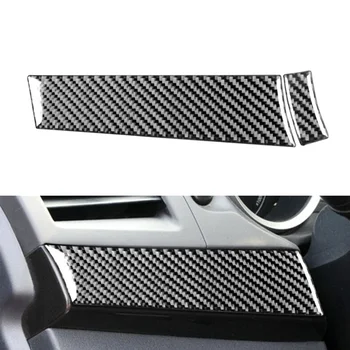 

New Arrival High Quality 2Pcs Carbon Fiber Copilot Dashboard Panel Trim For Mitsubishi Lancer Evo 2008-14