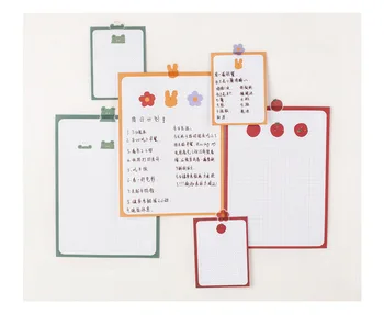 

Basic Design Memo Pad Set 20 Sheets DIY Grid Paper Notes Gift