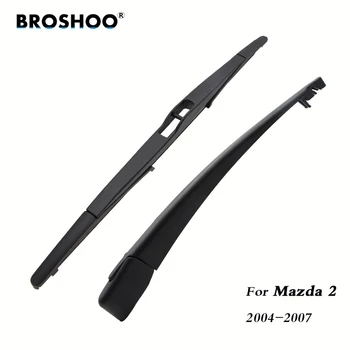 

BROSHOO Car Rear Wiper Blades Back Windscreen Wiper Arm For Mazda 2 Hatchback (2004-2007) 355mm,Windshield Auto Styling