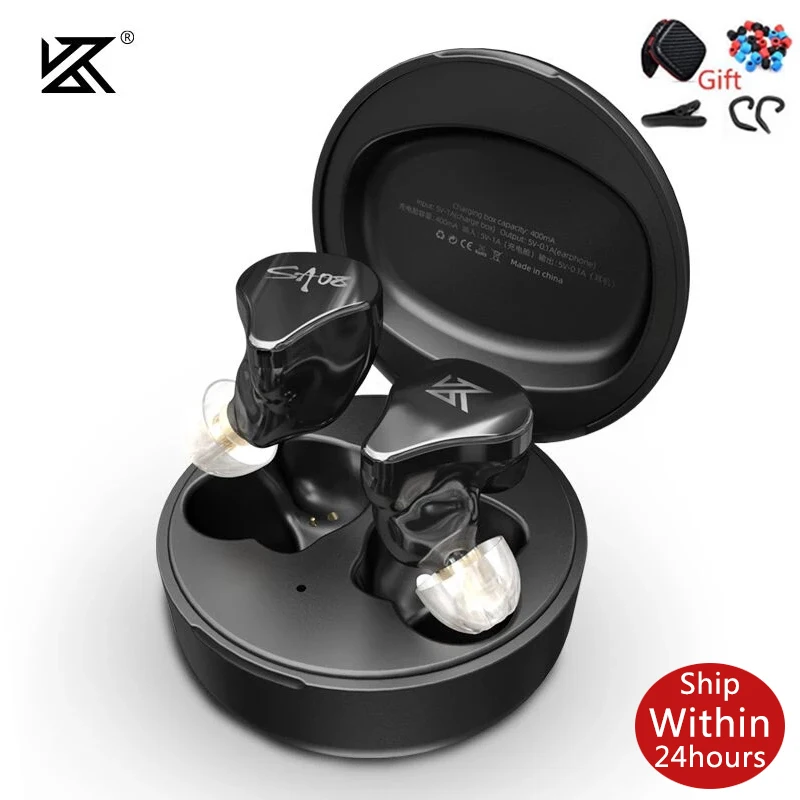 KZ SA08 TWS 8BA Units True Wireless Earphones