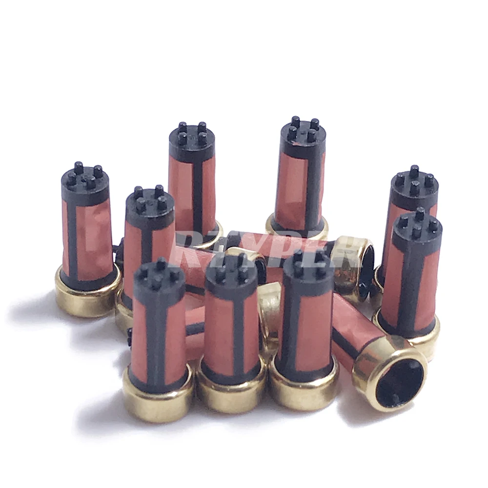 Fuel Injector Repair Kit Micro Filter MD619962 0280150415 11003 100 PCS for Nissan Pathfinder Mitsubishi 3.5L