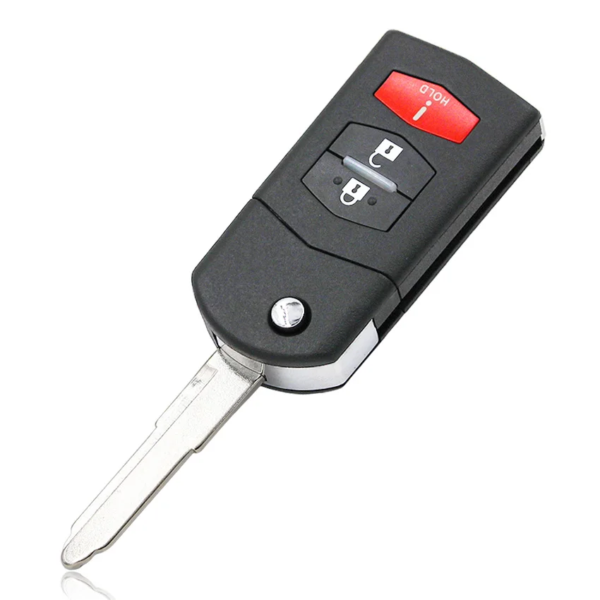 3 Buton складной дистанционный ключ для Mazda M2 M3 M5 CX-7 CX-9 FSK 315 МГц 4D63 80 бит чип FCC ID: BGBX1T478SKE125-01