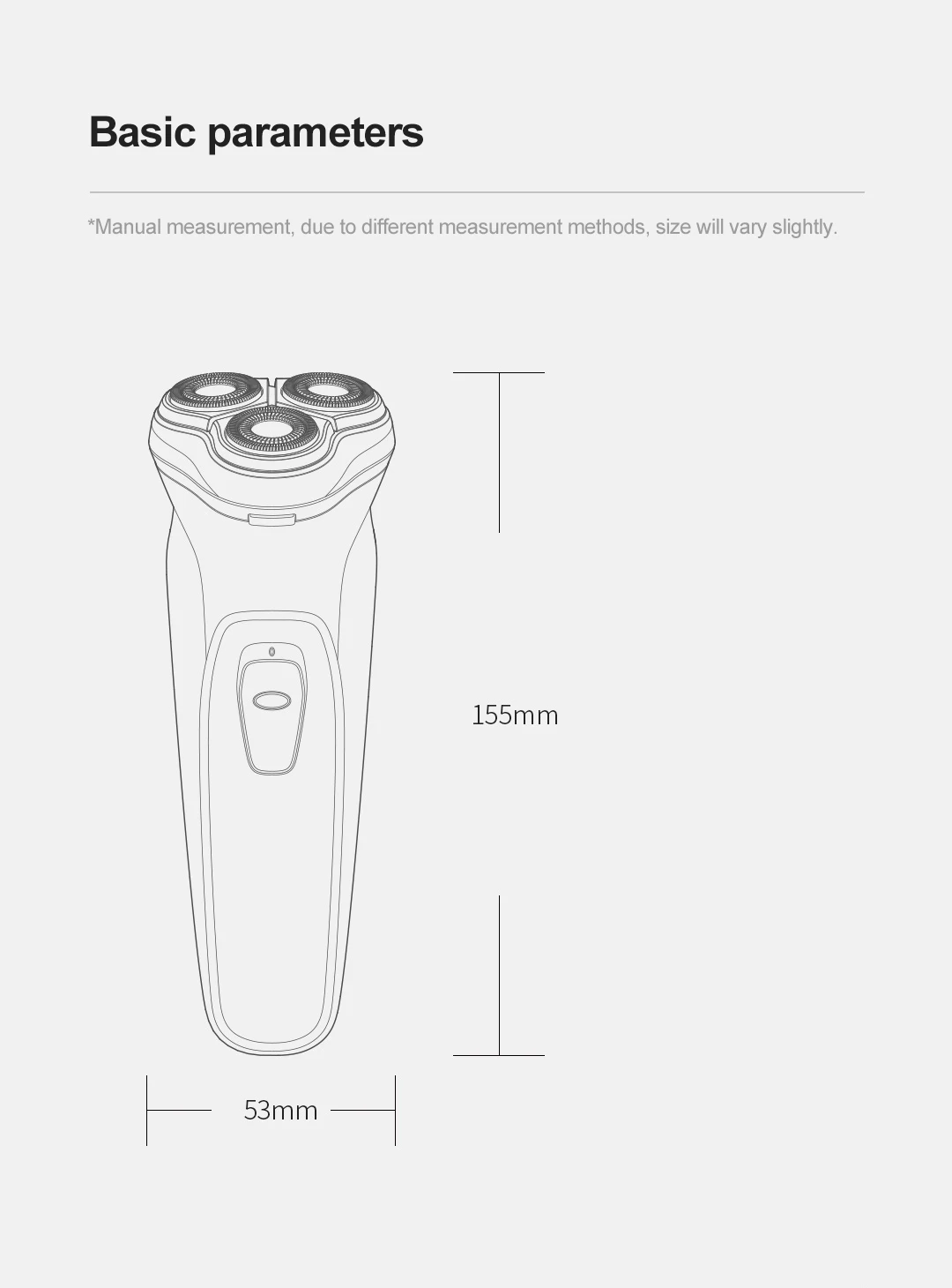 XIAOMI для лица бритва Enchen BlackStone 3D электробритва, мужские моющиеся type-C USB Перезаряжаемый станок для бритья бороды