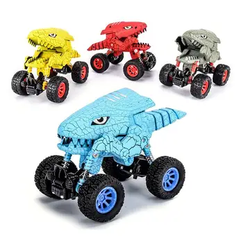 

1 PC Kids Toy Dinosaur Monsters Truck Pull Back Car Model Toy Children Educational Toy Xmas Gift