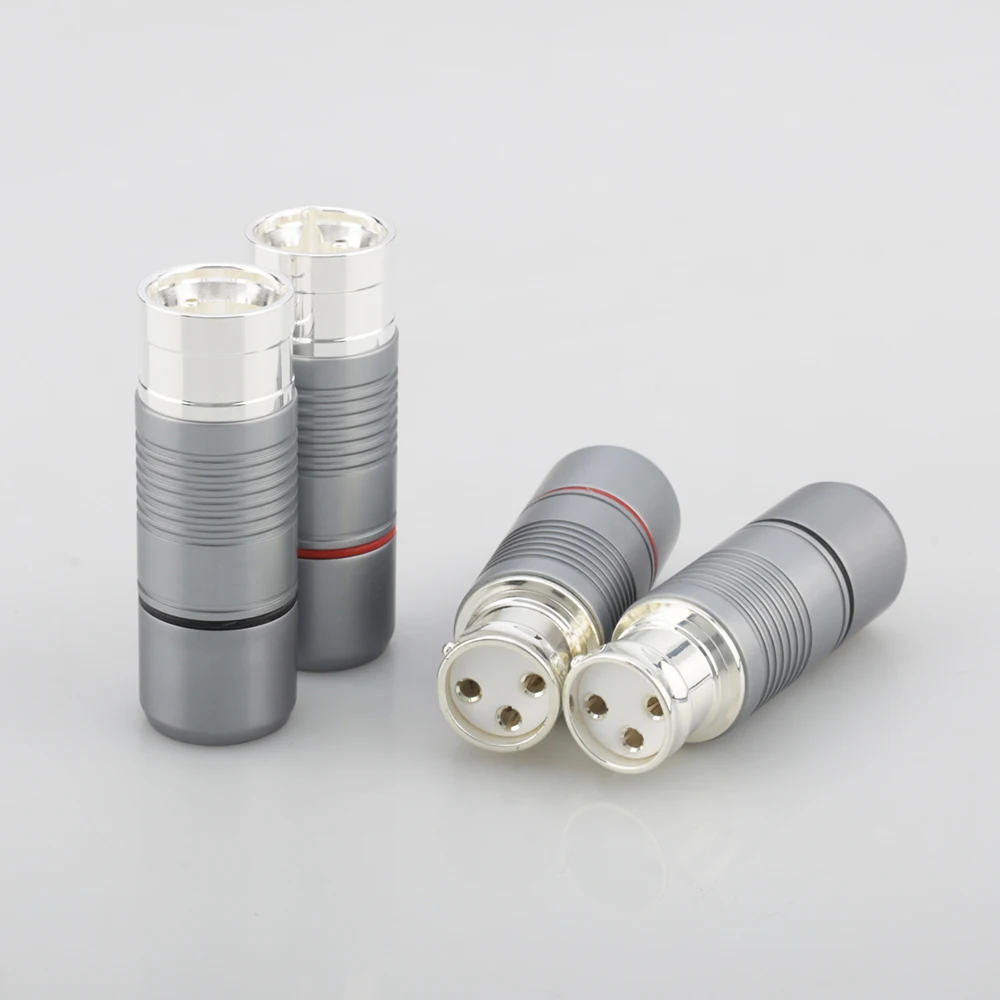 4pcs  VR012 Hi-End Silver plated Tellurium Copper