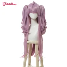 L-email парик Адель Косплей парики миля косплей фиолетовый длинные хвосты парик Harajuku парик Хэллоуин термостойкие синтетические волосы